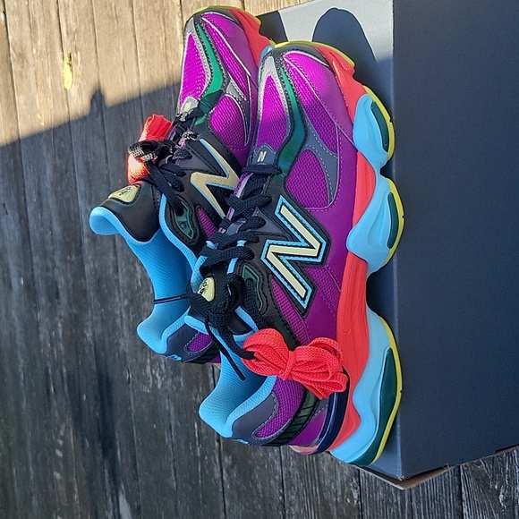 New Balance 9060 Neon Nights Colorway - Picture 3 of 12